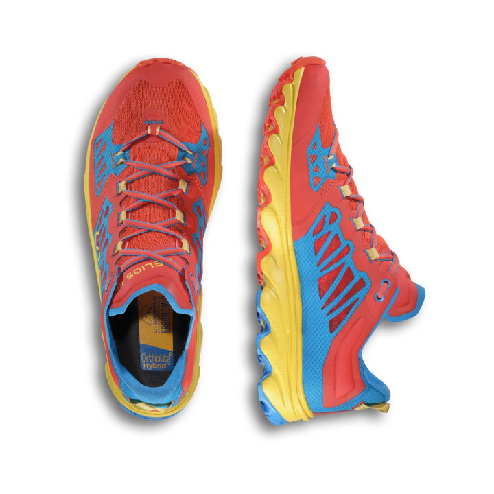 Buty LA SPORTIVA Helios III cherry tomato/tropic blue