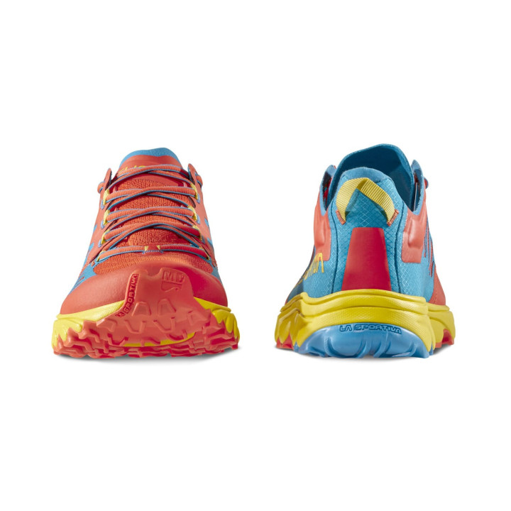 Buty LA SPORTIVA Helios III cherry tomato/tropic blue