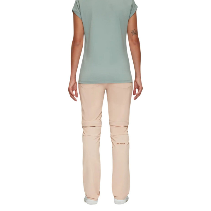 Spodnie z odpinaną nogawką MAMMUT Runbold Zip Off Pants Women savannah