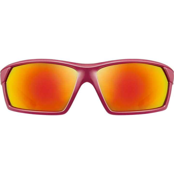 Okulary UVEX Sportstyle 225 Pola red grey mat