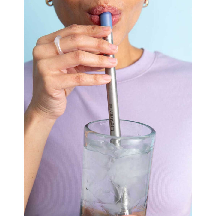 Słomka z filtrem LIFESTRAW Sip thistle pur