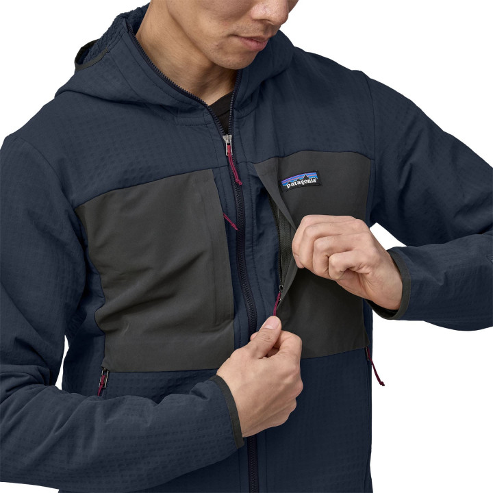 Bluza PATAGONIA R2® TechFace Hoody Men new navy