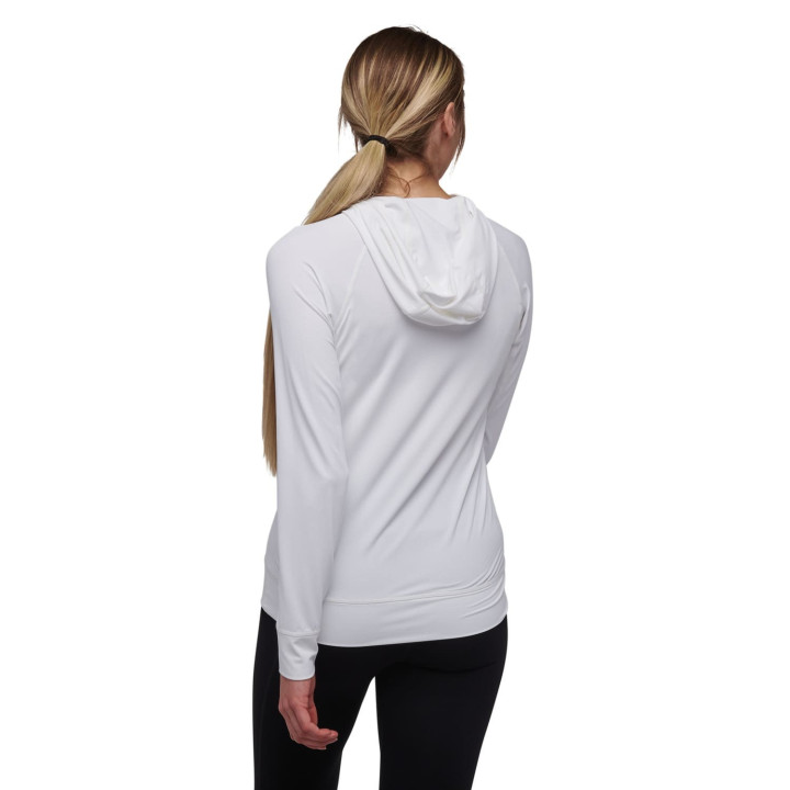Bluza BLACK DIAMOND Alpenglow Hoody Women white