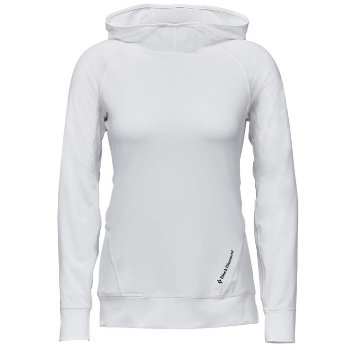 Bluza BLACK DIAMOND Alpenglow Hoody Women white