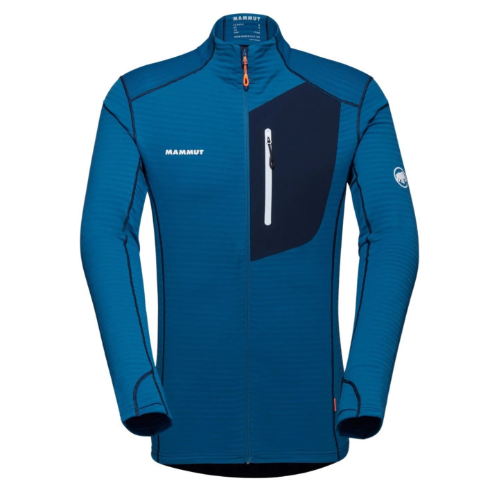 Bluza MAMMUT Taiss Light ML Jacket Men deep ice-marine