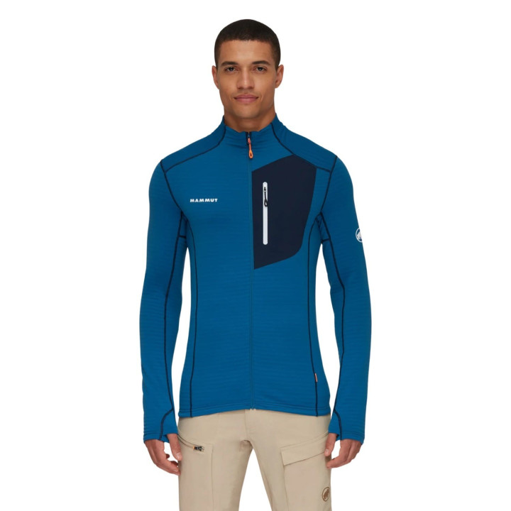 Bluza MAMMUT Taiss Light ML Jacket Men deep ice-marine