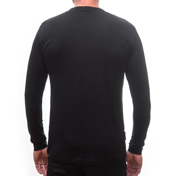 Koszulka SENSOR MERINO AIR TEE SS Men black