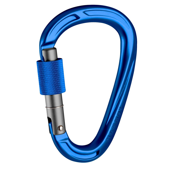 Karabinek MAMMUT Crag HMS Screw Gate ultramarine