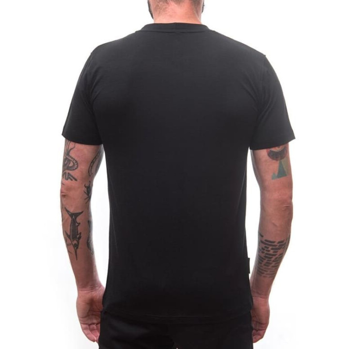 Koszulka SENSOR MERINO AIR TEE SS Men black