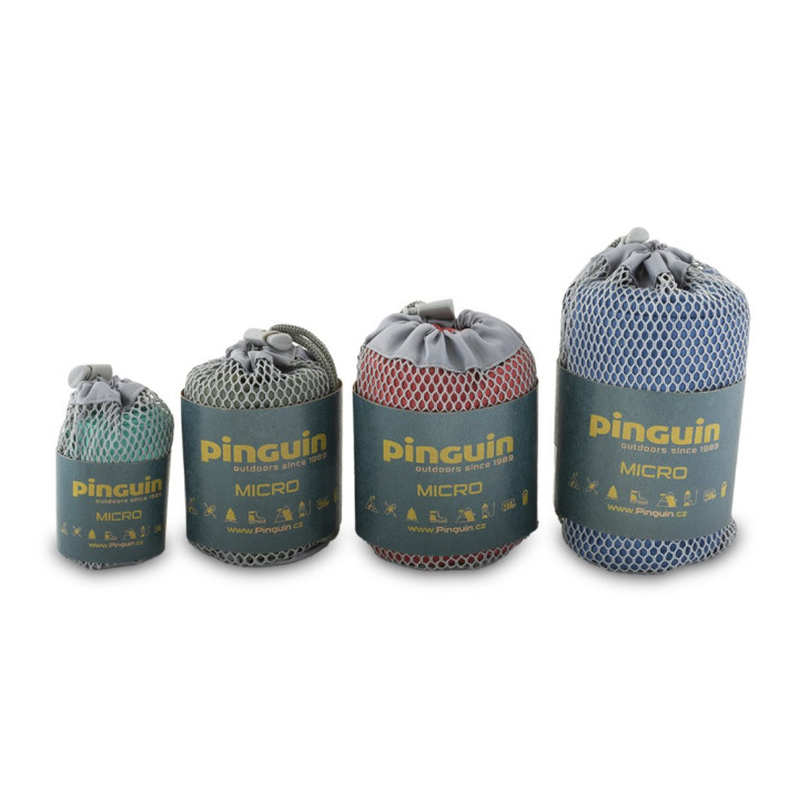 Ręcznik szybkoschnący PINGUIN Micro Towel Mapa petrol green