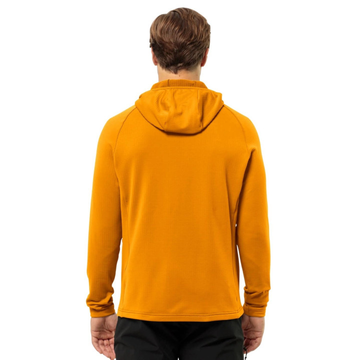 Bluza polarowa JACK WOLFSKIN Kolbenberg Hooded Fz M safflower