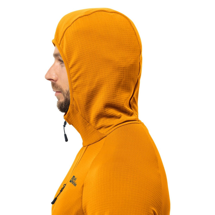 Bluza polarowa JACK WOLFSKIN Kolbenberg Hooded Fz M safflower