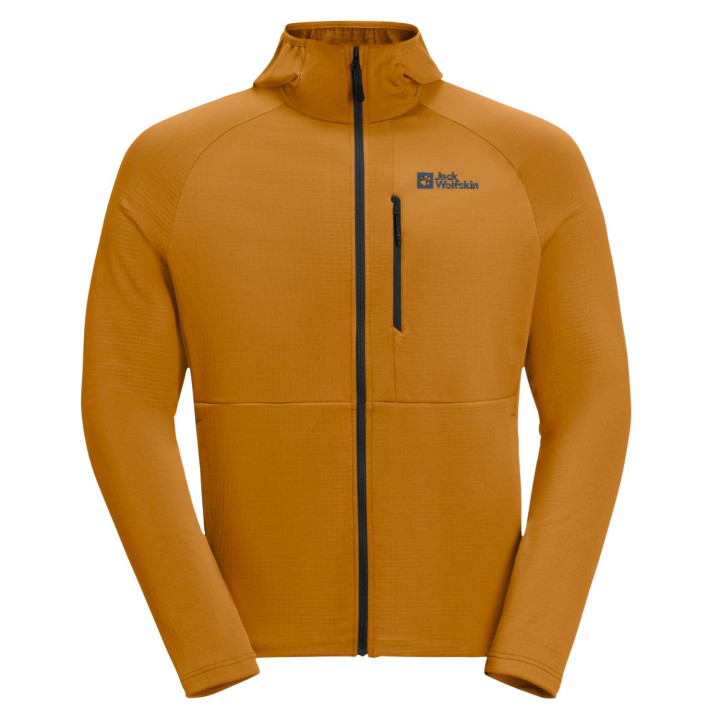 Bluza polarowa JACK WOLFSKIN Kolbenberg Hooded Fz M safflower