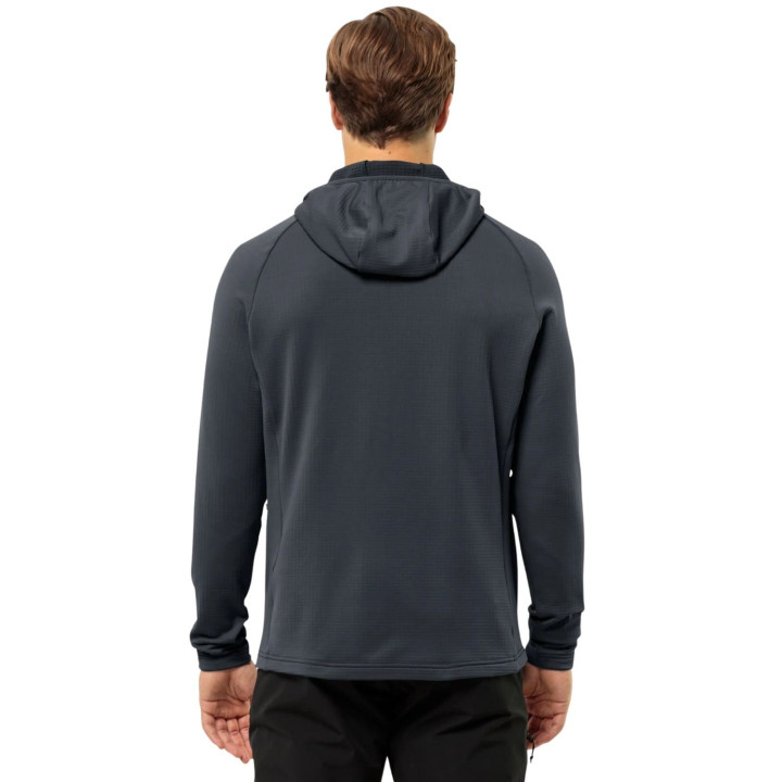 Bluza polarowa JACK WOLFSKIN Kolbenberg Hooded Fz M phantom