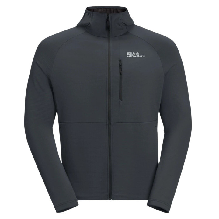 Bluza polarowa JACK WOLFSKIN Kolbenberg Hooded Fz M phantom