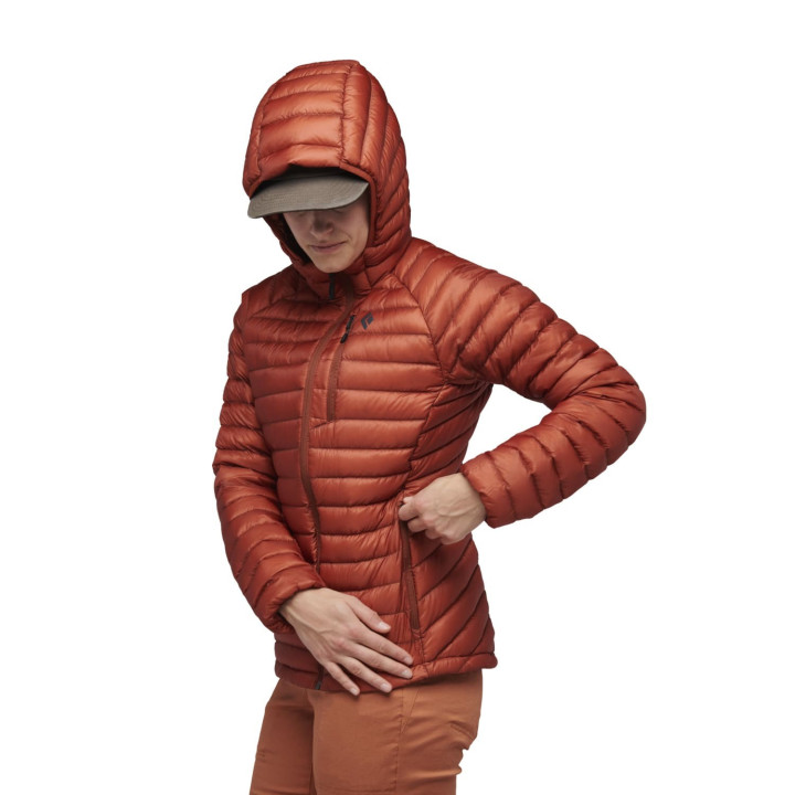 Kurtka BLACK DIAMOND Approach Down Hoody Women burnt sienna