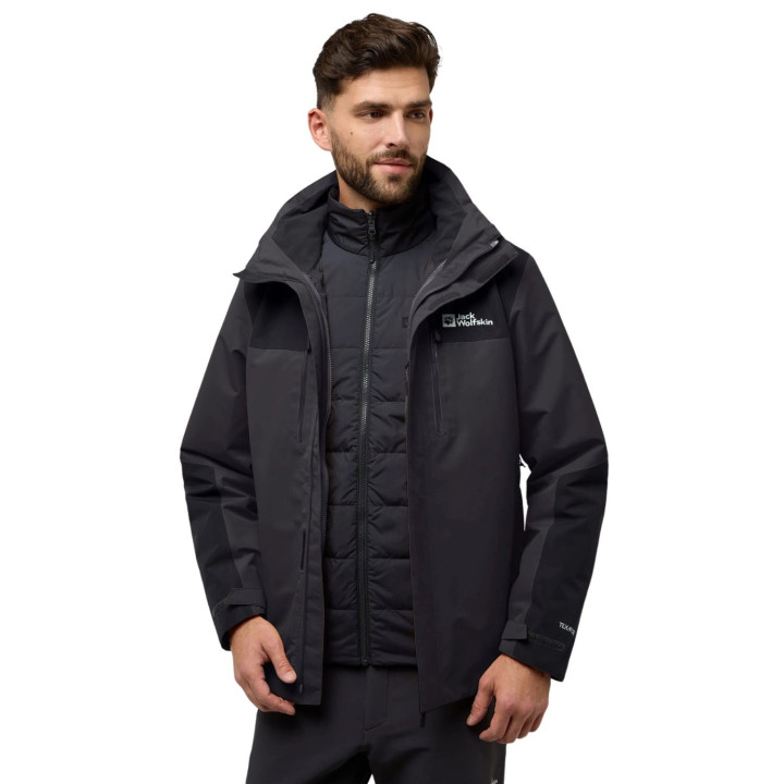 Kurtka 3 w 1 JACK WOLFSKIN Jasper 3in1 Jkt Men phantom