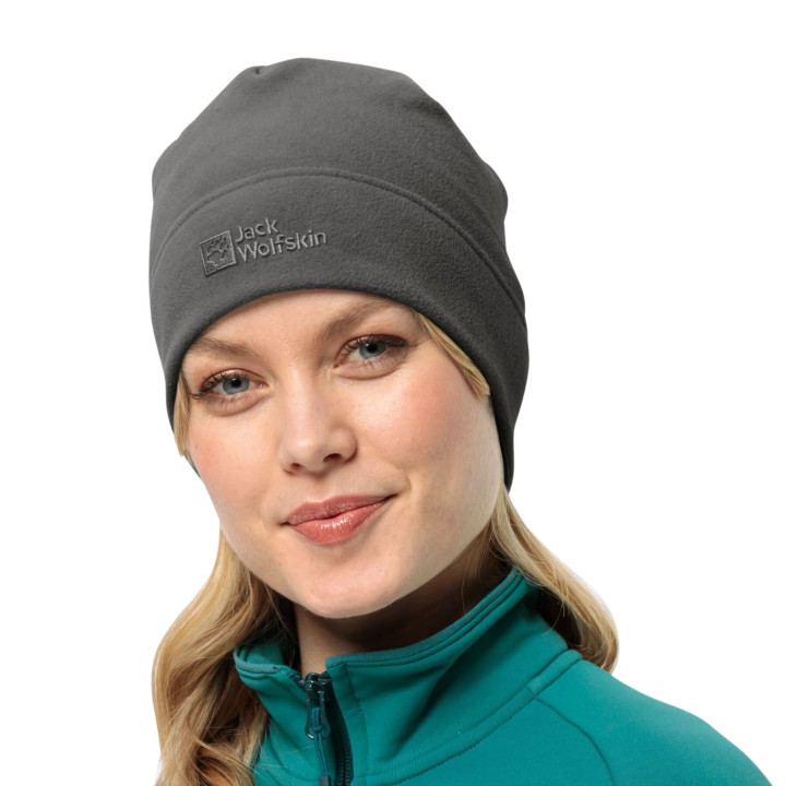 Czapka polarowa JACK WOLFSKIN Real Stuff slate