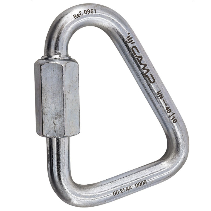 Karabinek CAMP Delta Quick Link Steel 10 mm