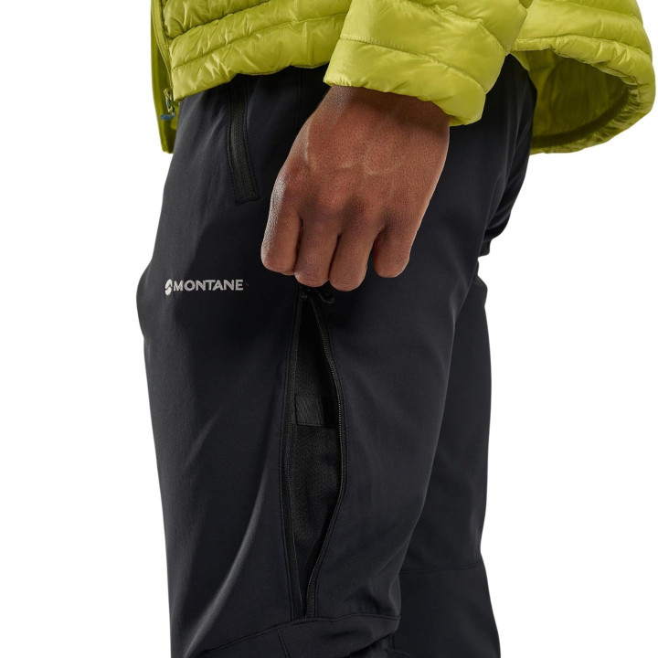 Spodnie softshell MONTANE Tenacity XT Pants Regular black