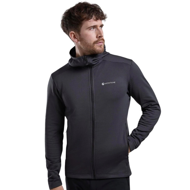 Bluza MONTANE Protium Hooded Men midnight grey