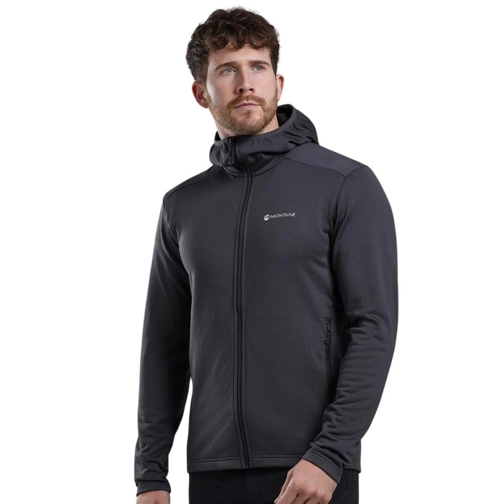 Bluza MONTANE Protium Hooded Men midnight grey