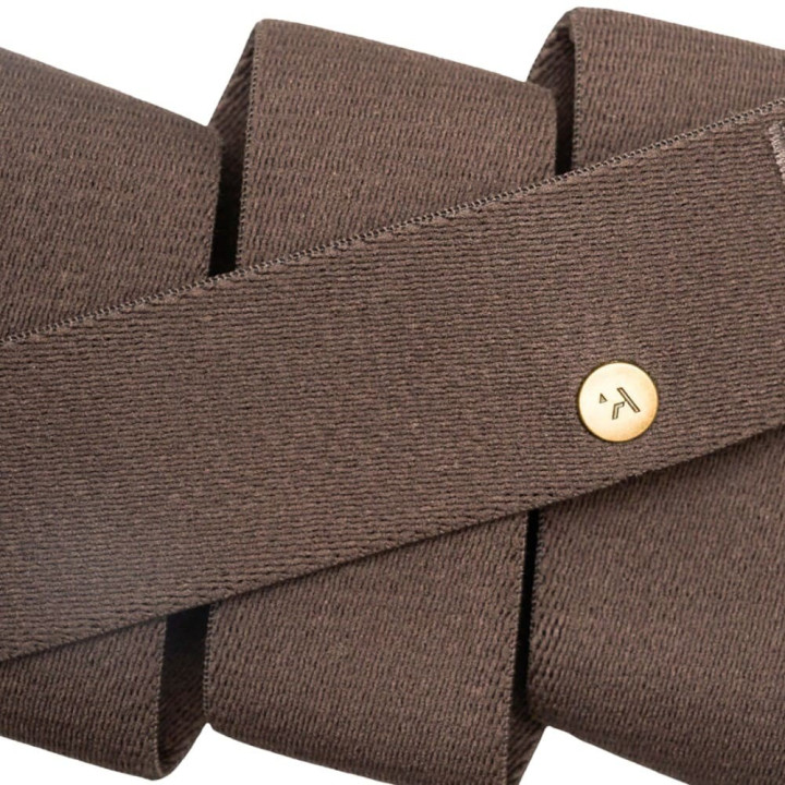 Pasek ARCADE Nature Capture Belt wolves walnut