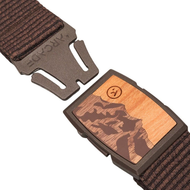Pasek ARCADE Woody Capture Belt heather walnut