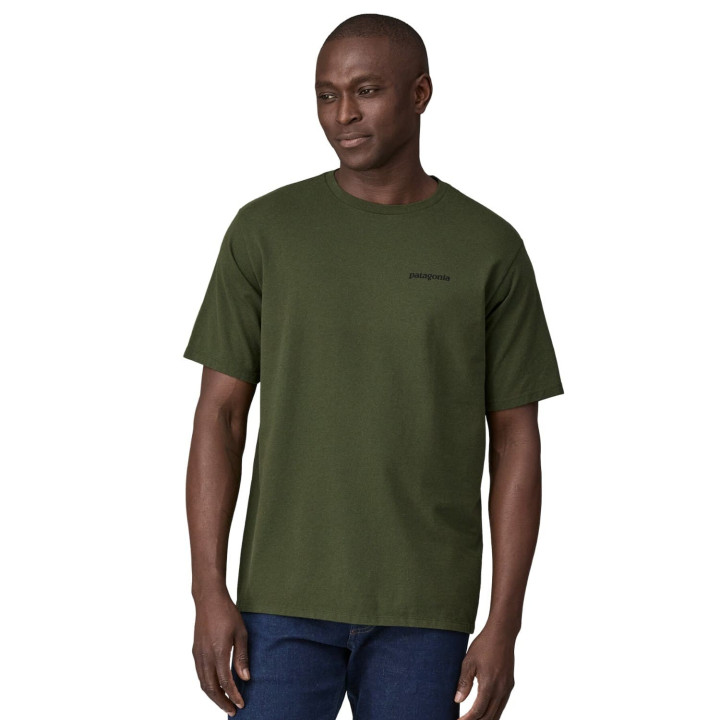 Koszulka PATAGONIA M's P-6 Logo Responsibili-Tee torrey pine green