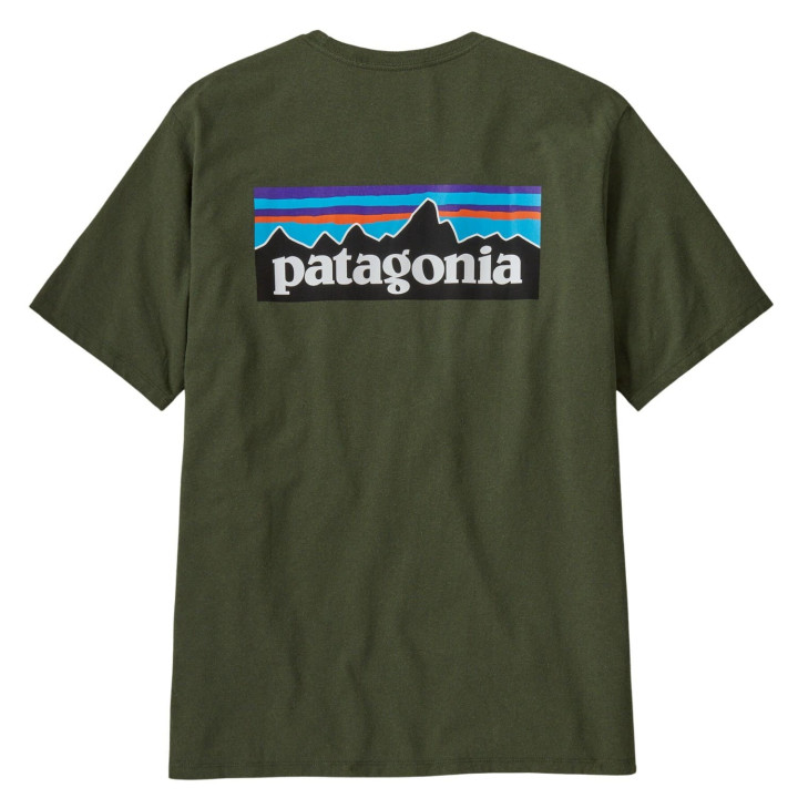 Koszulka PATAGONIA M's P-6 Logo Responsibili-Tee torrey pine green