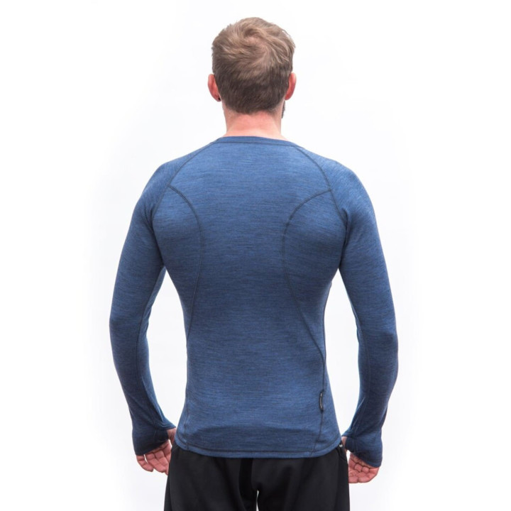 Koszulka SENSOR Merino Bold Tee LS Men cool blue