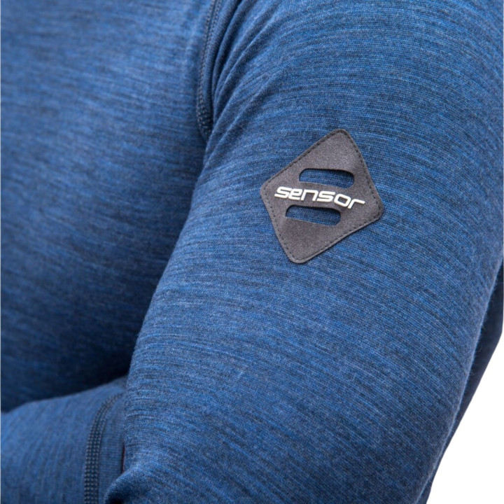 Koszulka SENSOR Merino Bold Tee LS Men cool blue