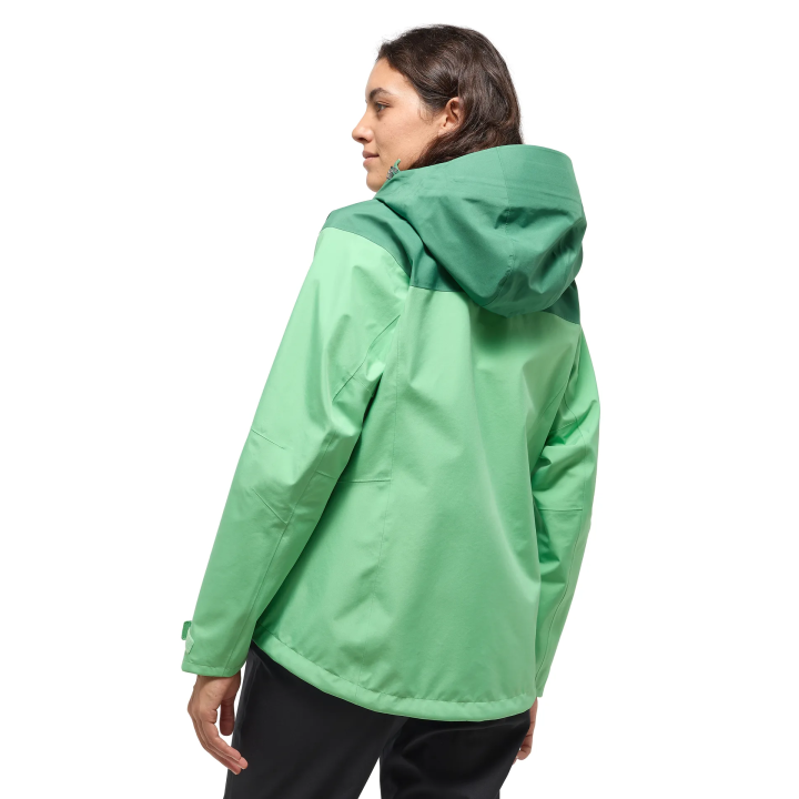 Kurtka HAGLOFS ROC Flash GTX Jacket Women mint stone/dk jelly green