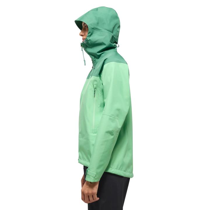Kurtka HAGLOFS ROC Flash GTX Jacket Women mint stone/dk jelly green