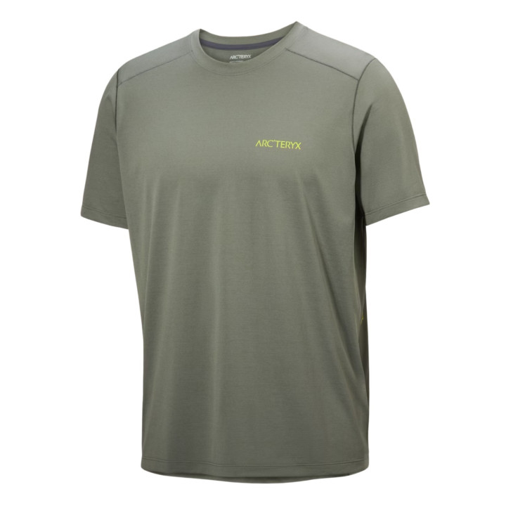 Koszulka ARC'TERYX Cormac Arc'Bird Logo Shirt SS Men's forage heather II