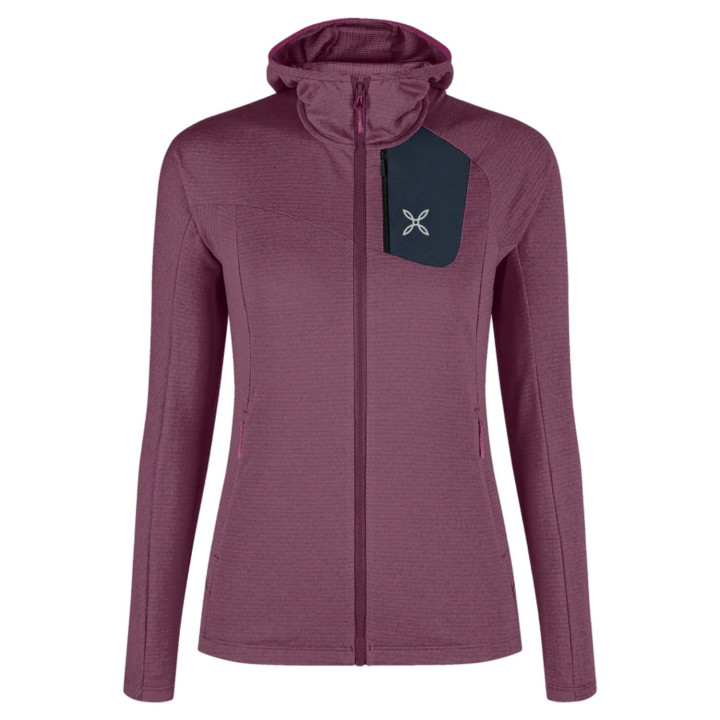 Bluza MONTURA Vertigo Power Grid H.Maglia Wmn vinaccia