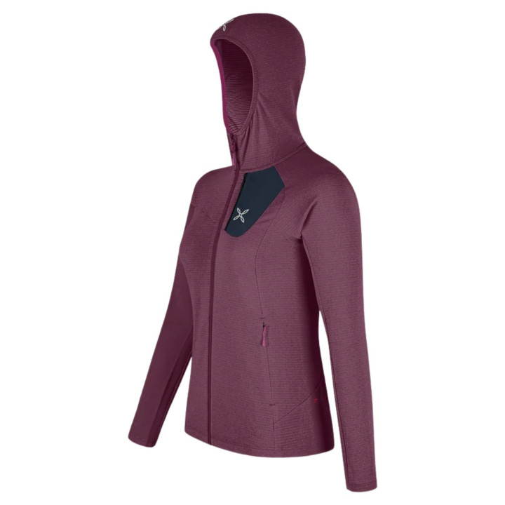 Bluza MONTURA Vertigo Power Grid H.Maglia Wmn vinaccia