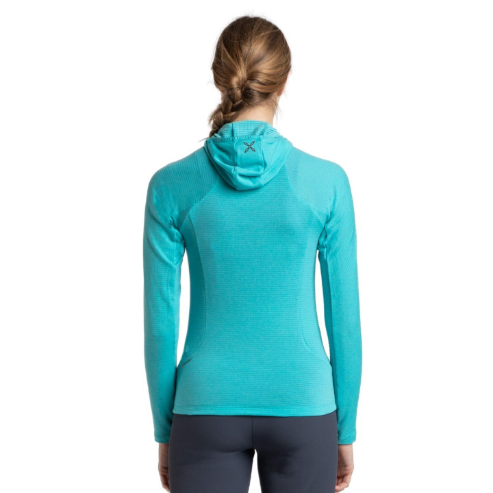 Bluza MONTURA Vertigo Power Grid H.Maglia Wmn turquoise
