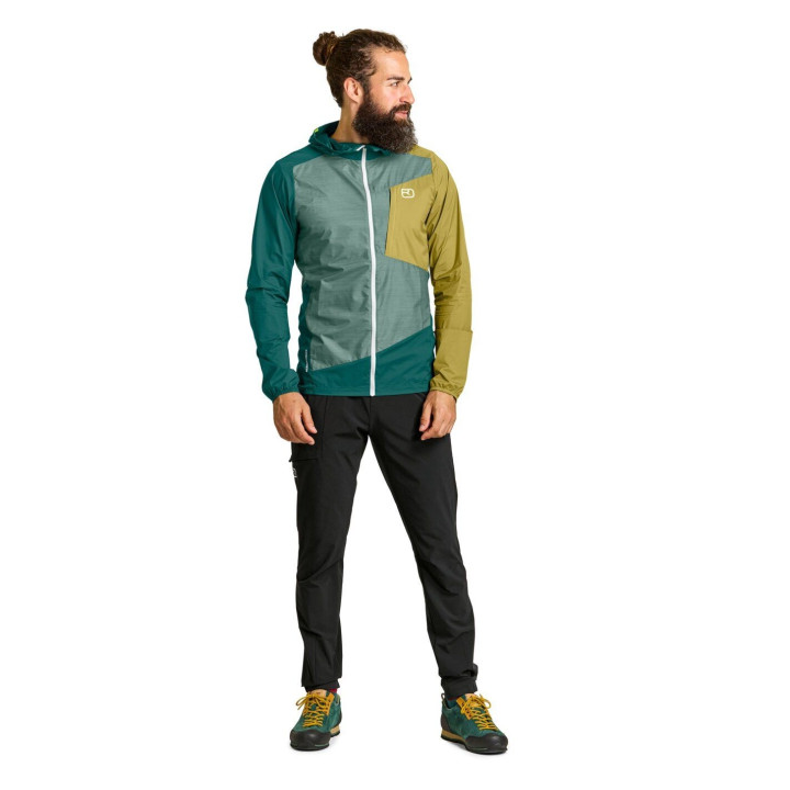 Kurtka ORTOVOX Windbreaker Jacket Men arctic grey