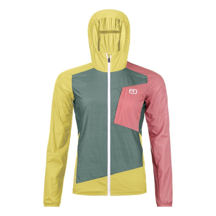 Kurtka ORTOVOX Windbreaker Jacket Women arctic grey