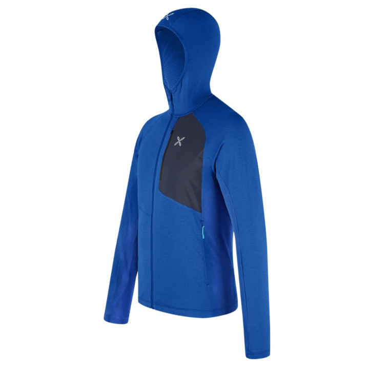 Bluza MONTURA Vertigo Power Grid H.Maglia Men b.blue/graphite blue