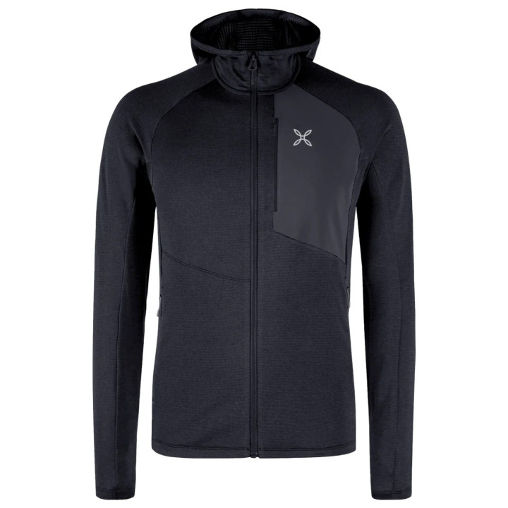 Bluza MONTURA Vertigo Power Grid H.Maglia Men black