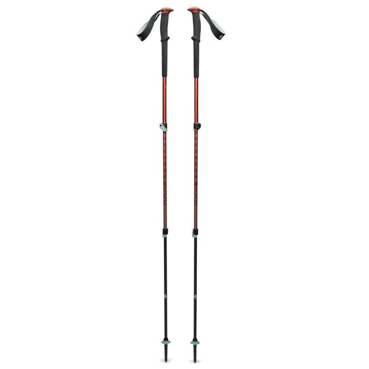 Kije BLACK DIAMOND Trail iron red