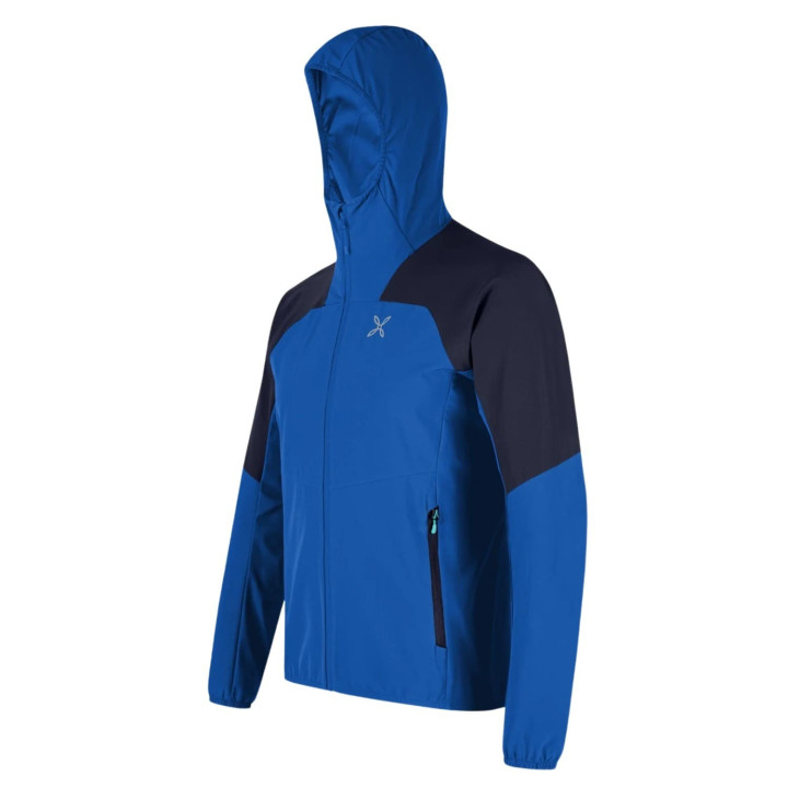 Kurtka softshell MONTURA Rise Hooded Jacket b.blue/graphite