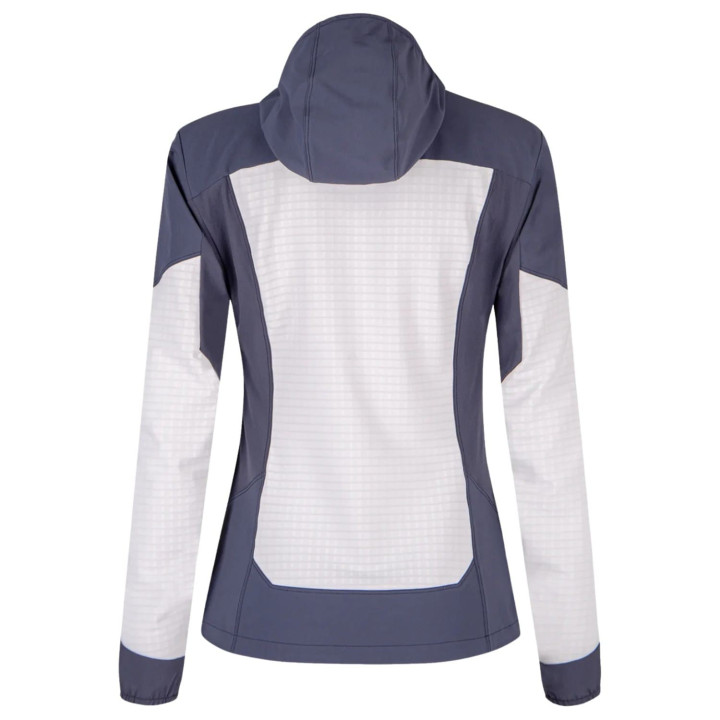 Kurtka softshell MONTURA Seed Hooded Jacket Women quiet grey/graphite blue