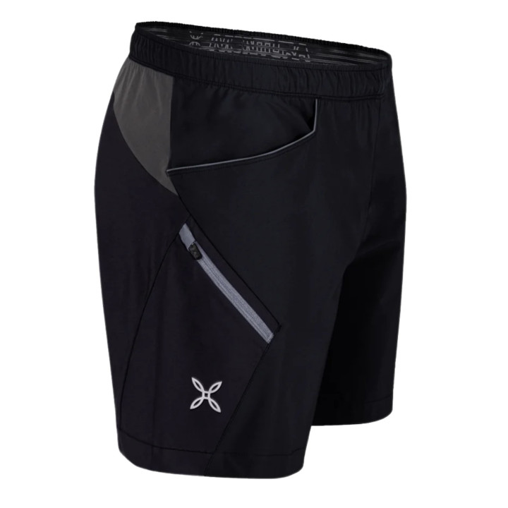 Spodenki MONTURA Spitze Shorts black/piombo