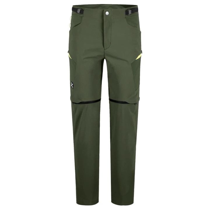 Spodnie MONTURA Altai Zip Off Pants verde salvia/sunny lime