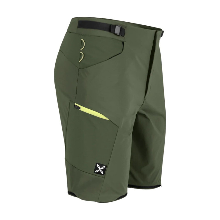 Spodnie MONTURA Altai Zip Off Pants verde salvia/sunny lime