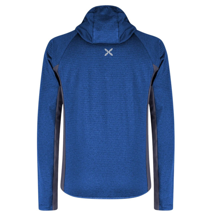 Bluza MONTURA Dolomiti Hooded Maglia b.blue/graphite blue
