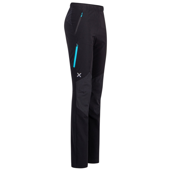 Spodnie MONTURA Spitze Pants Woman black/turquoise